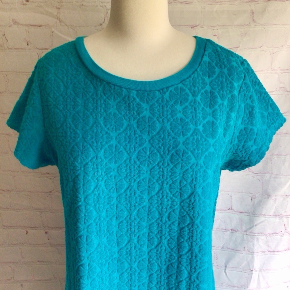 Lands' End Teal Swim Coverup - Size Small - Picture 2 of 10